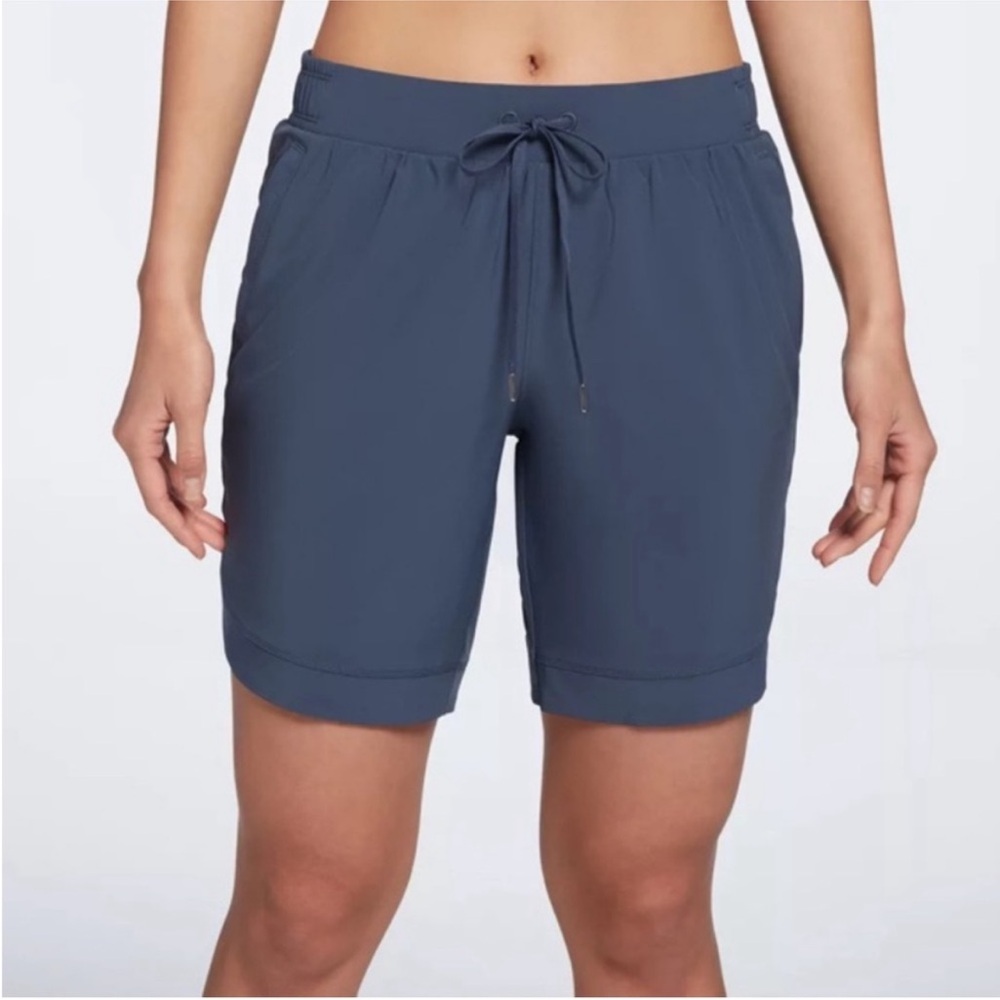 CALIA by Carrie Underwood Blue Drawstring Shorts